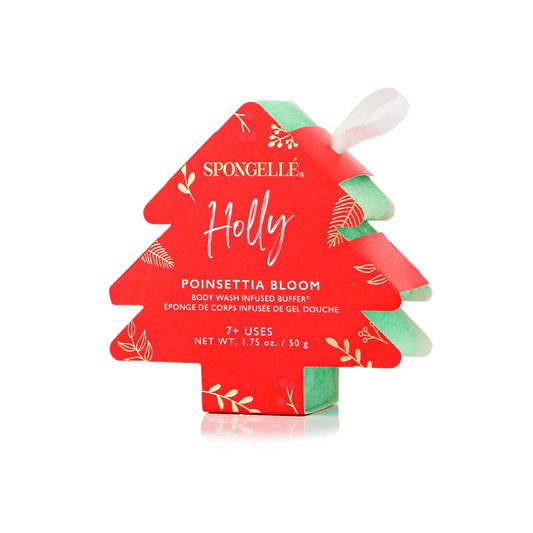 Holly | Spongelle Holiday Tree Ornament