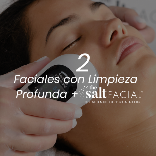 2 Facial con Limpieza Profunda + The SaltFacial