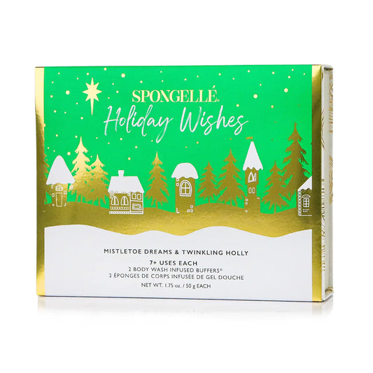 Holiday Wishes | Spongelle Holiday Tree Gift Set