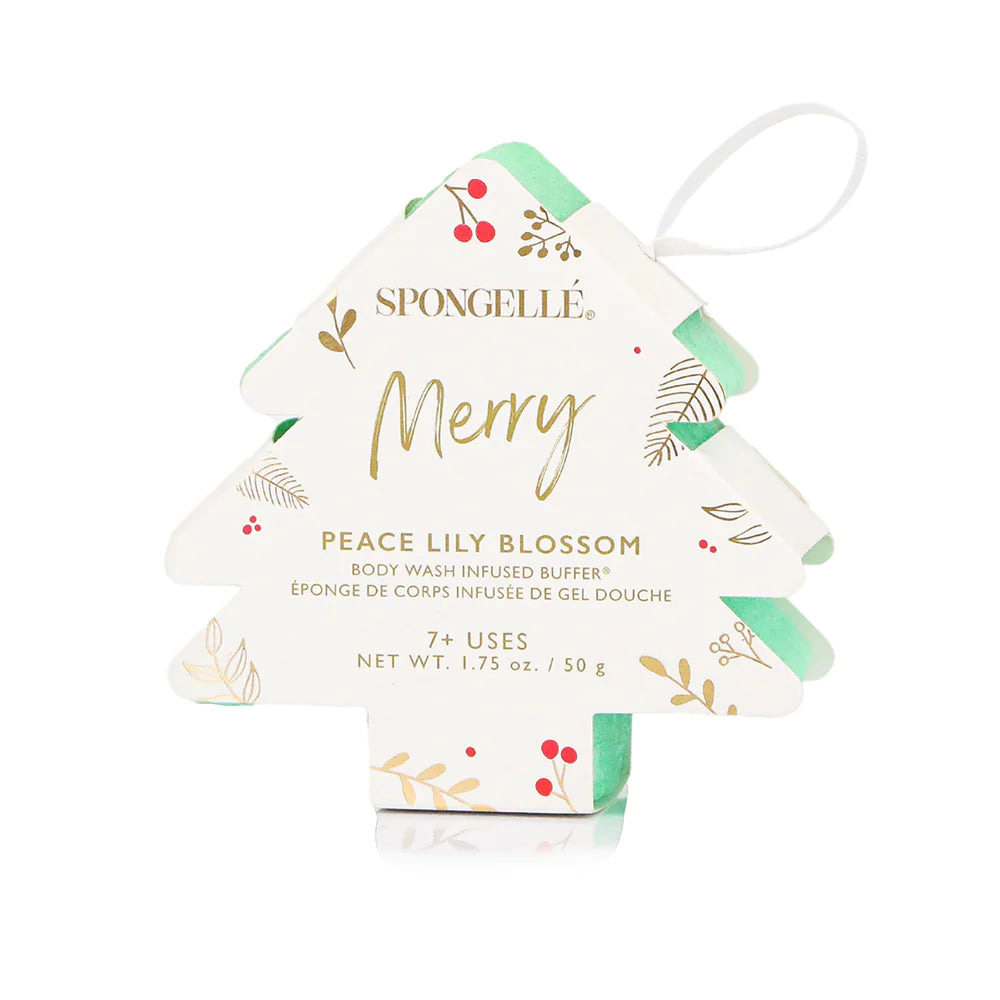 Merry | Spongelle Holiday Tree Ornament