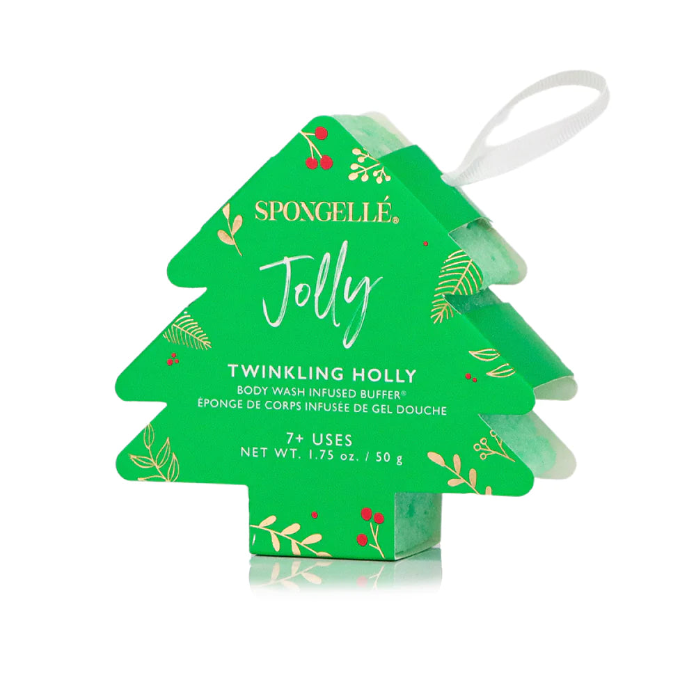 Jolly | Spongelle Holiday Tree Ornament