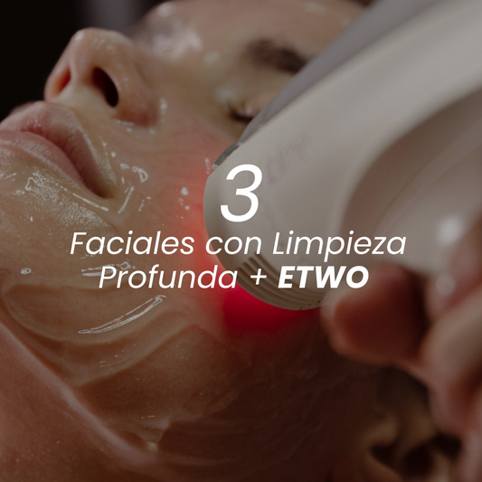 3 Facial Limpieza Profunda con ETwo