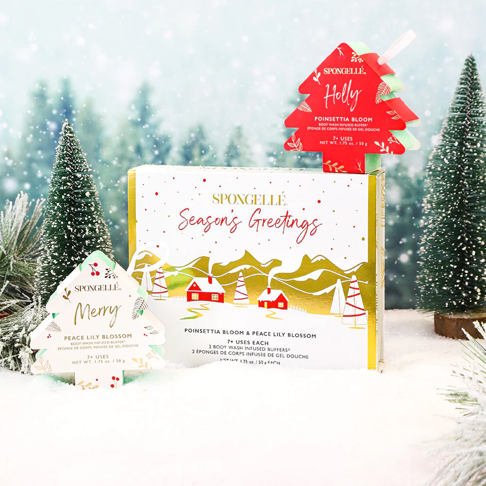 Season's Greetings | Spongelle Holiday Tree Gift Set